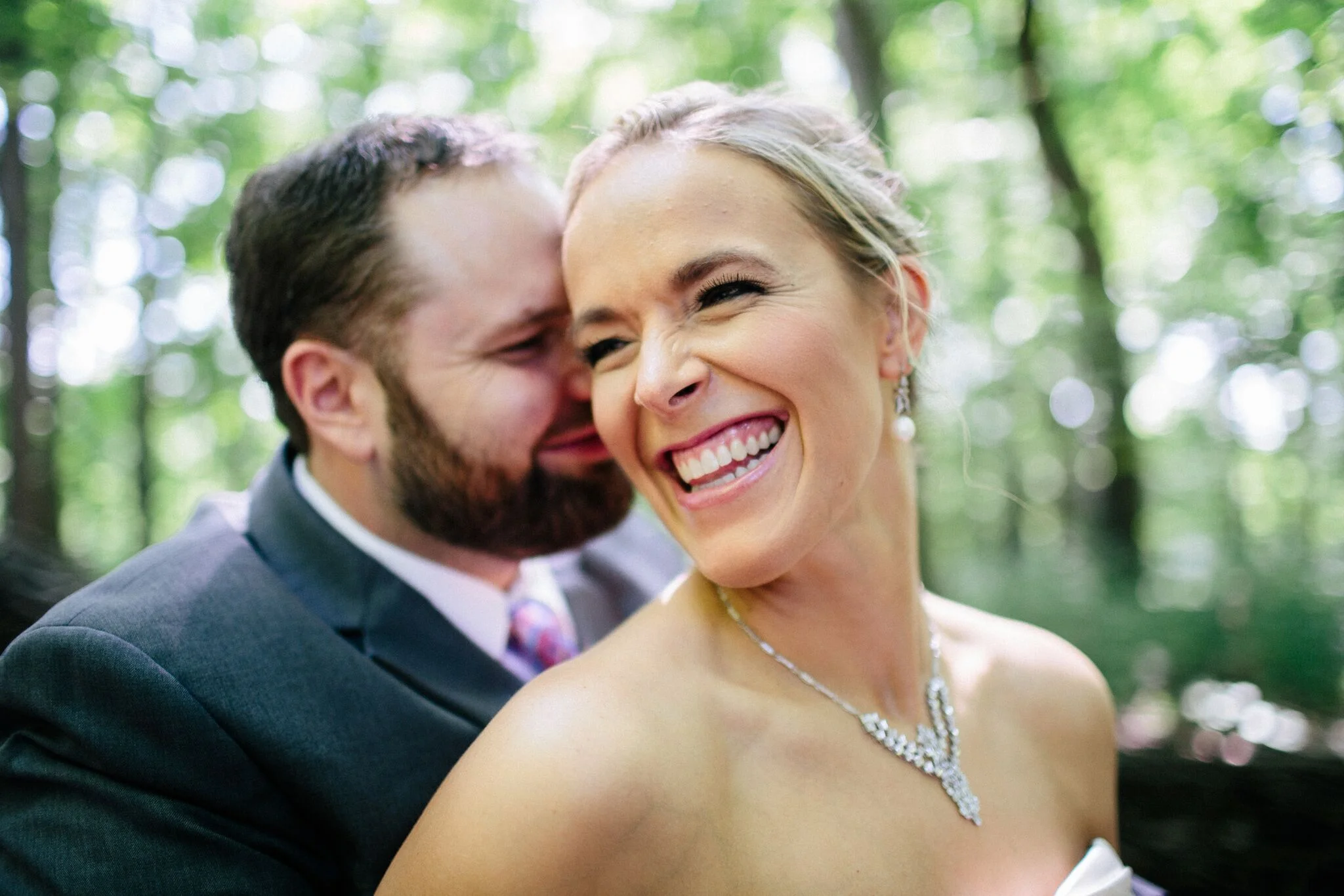  wedding couple at The Inn At Honey Run 