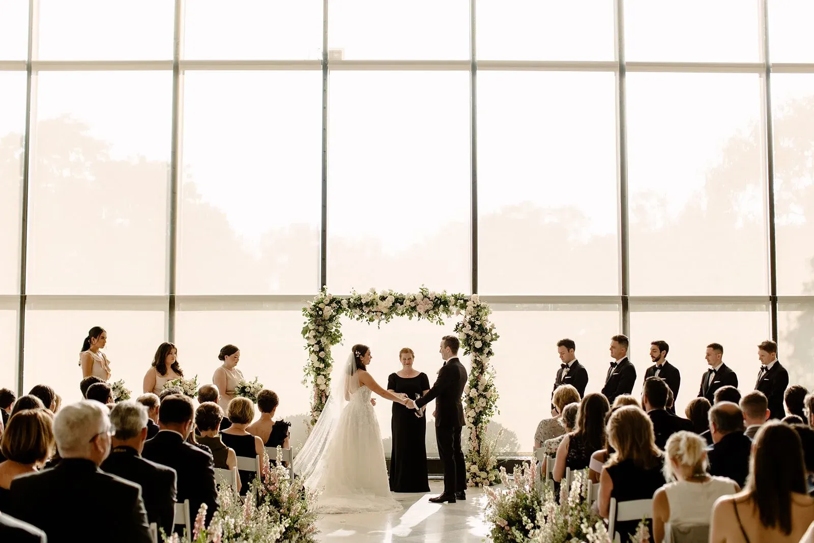 Cleveland Botanical Gardens wedding